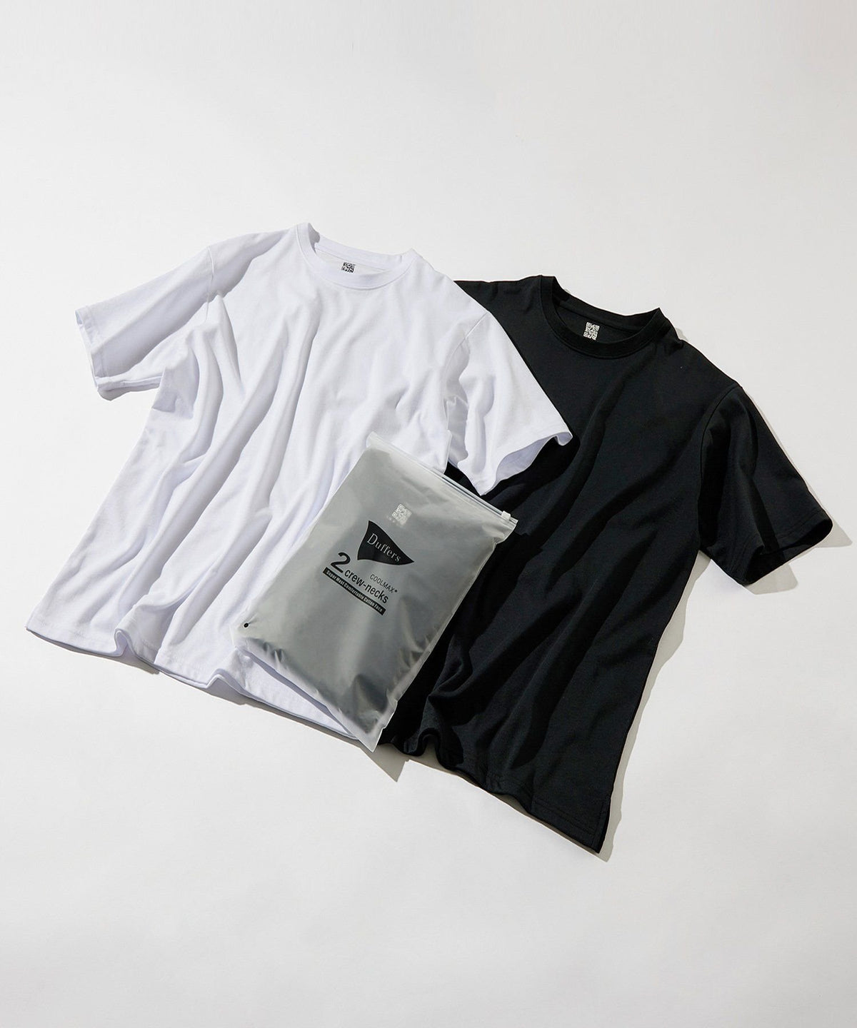 2層構造 吸水速乾 クールマックス 2PACKS ベーシックTシャツ【WEB限定アイテム】