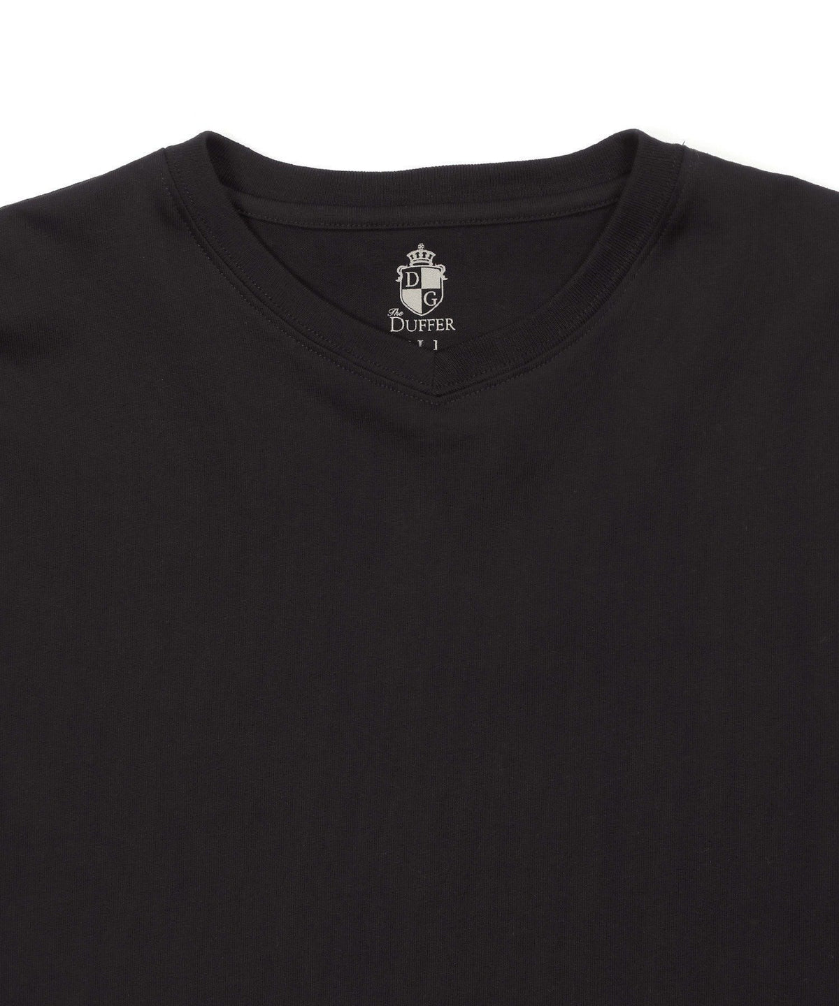 シルキータッチ 浅Vネック Tシャツ