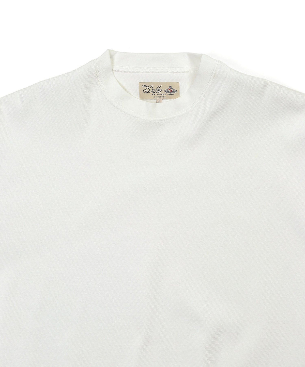 高収縮機能素材「エアフレックス」5分袖 ハニカム リラックスTEE【WEB限定アイテム】