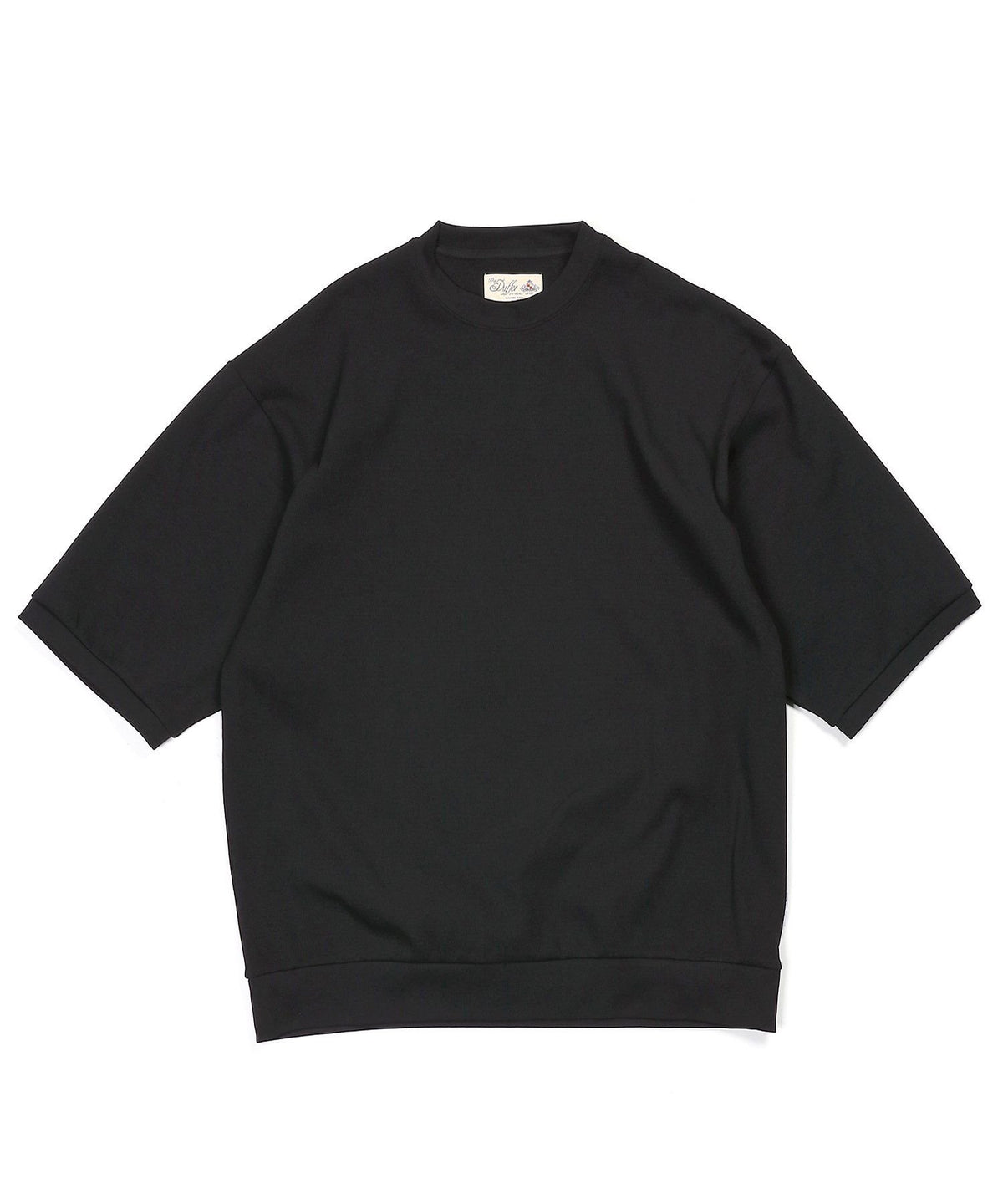 高収縮機能素材「エアフレックス」5分袖 ハニカム リラックスTEE【WEB限定アイテム】