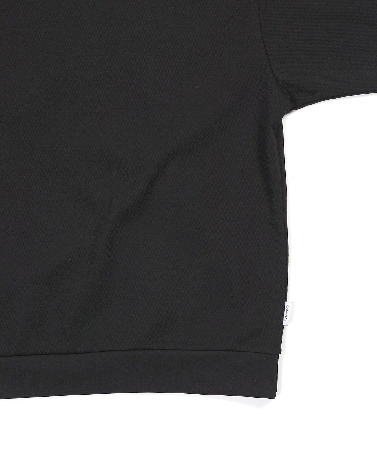 高収縮機能素材「エアフレックス」5分袖 ハニカム リラックスTEE【WEB限定アイテム】