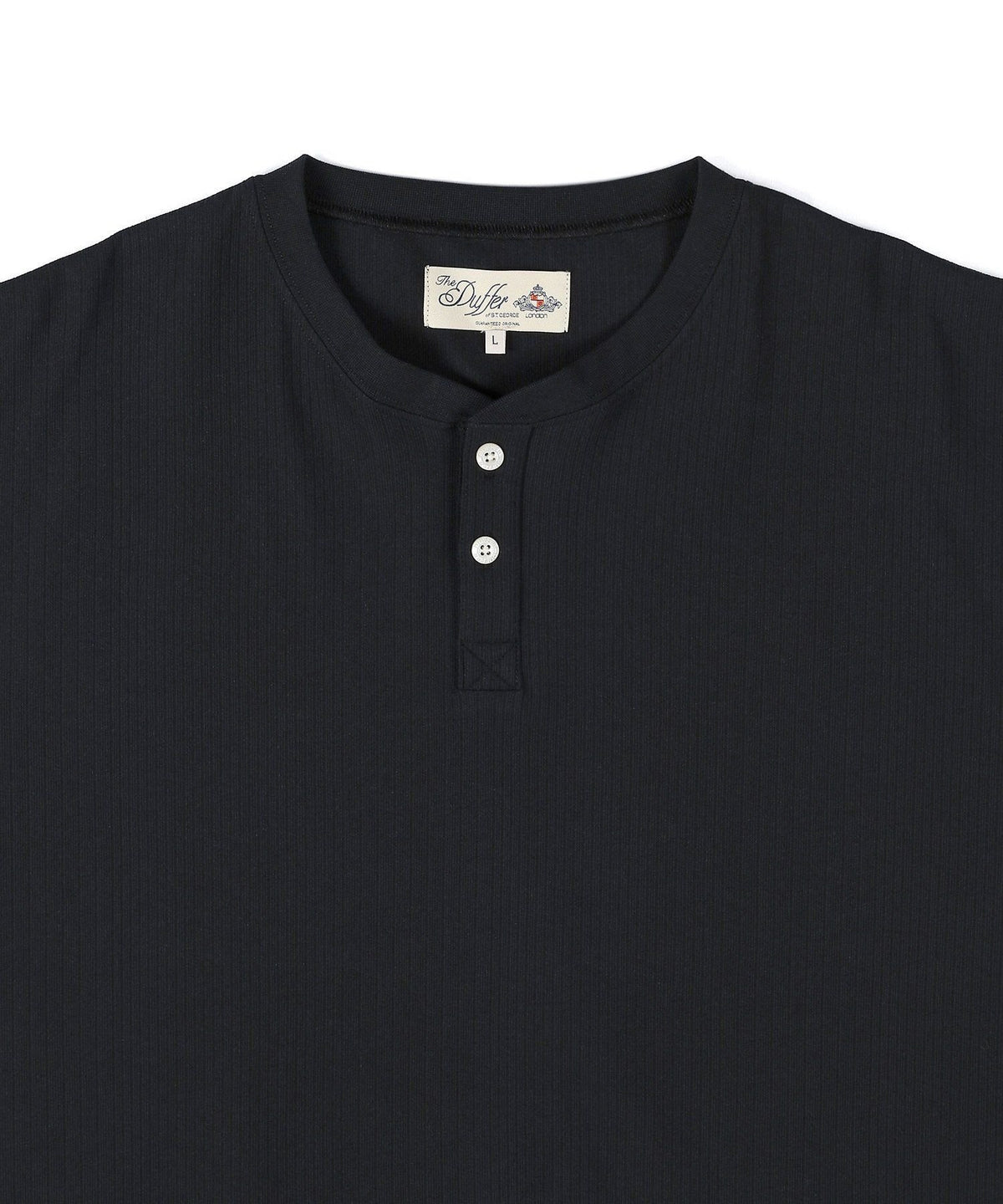 高収縮機能素材「エアフレックス」ランダムリブ 7分袖Tシャツ