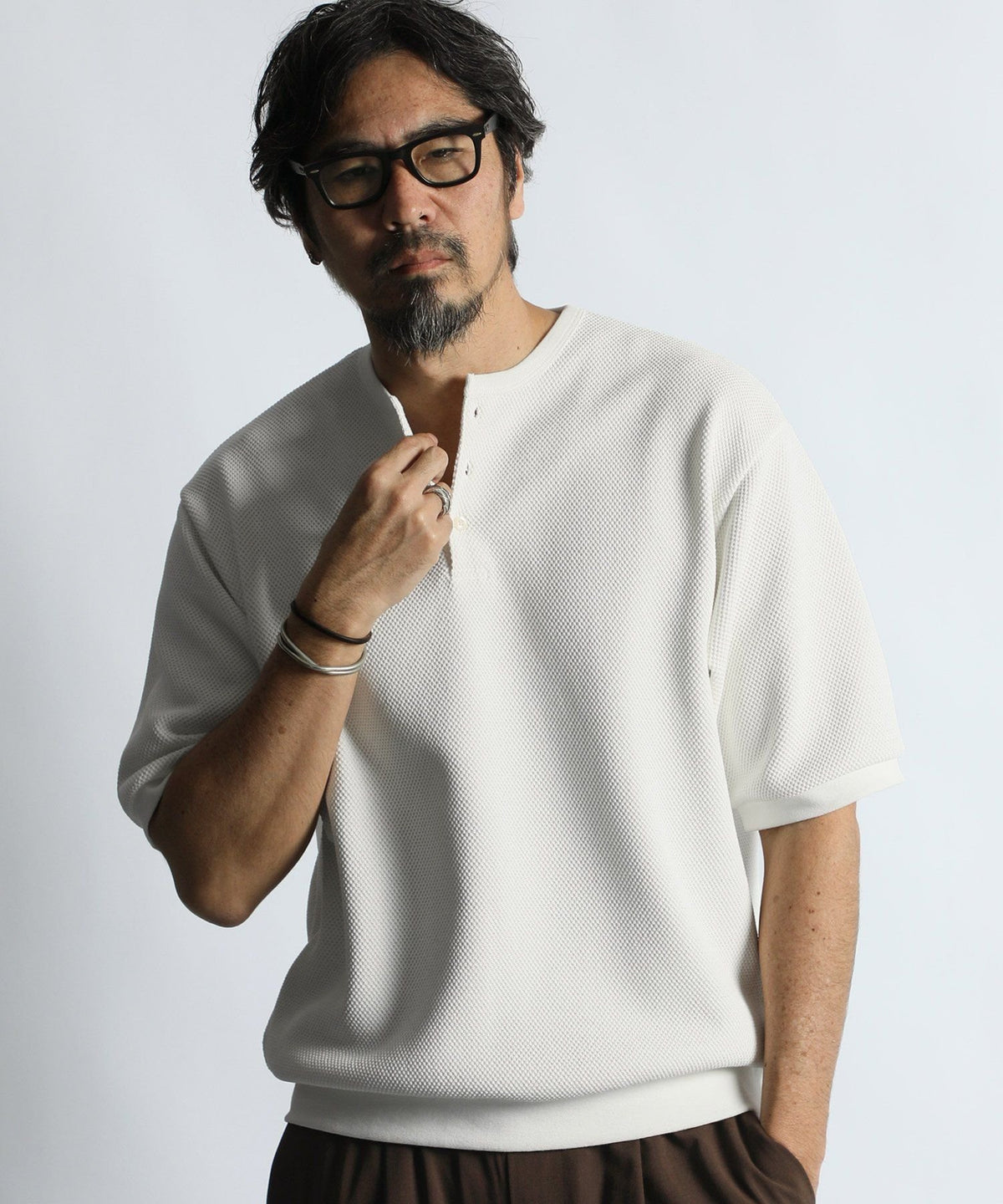 セットアップ対応 機能素材「エアフレックス」鹿の子Tシャツ