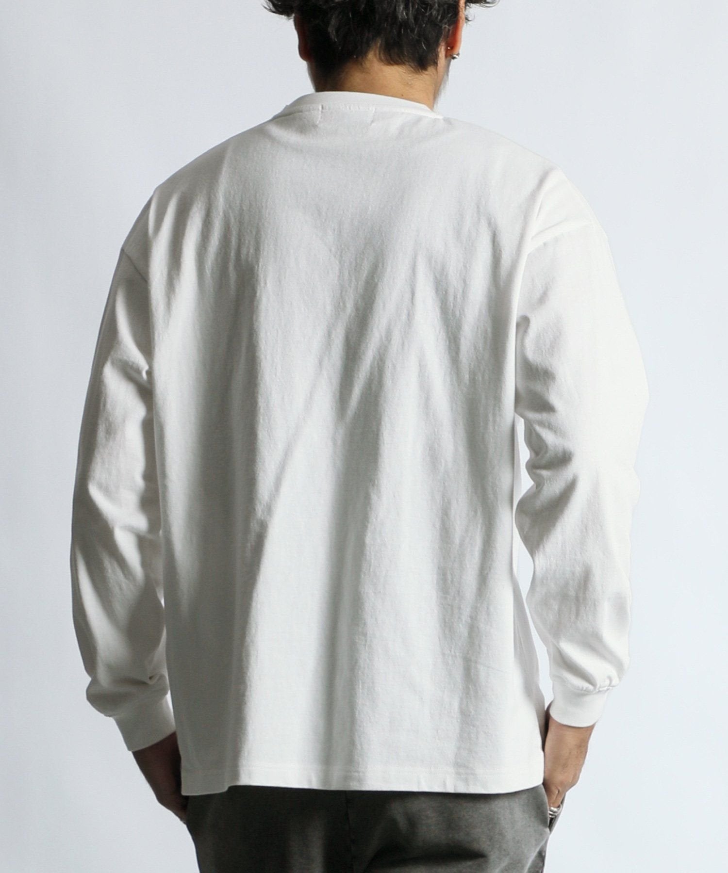 DUFFERアーカイブ ロゴ ロングスリーブTシャツ