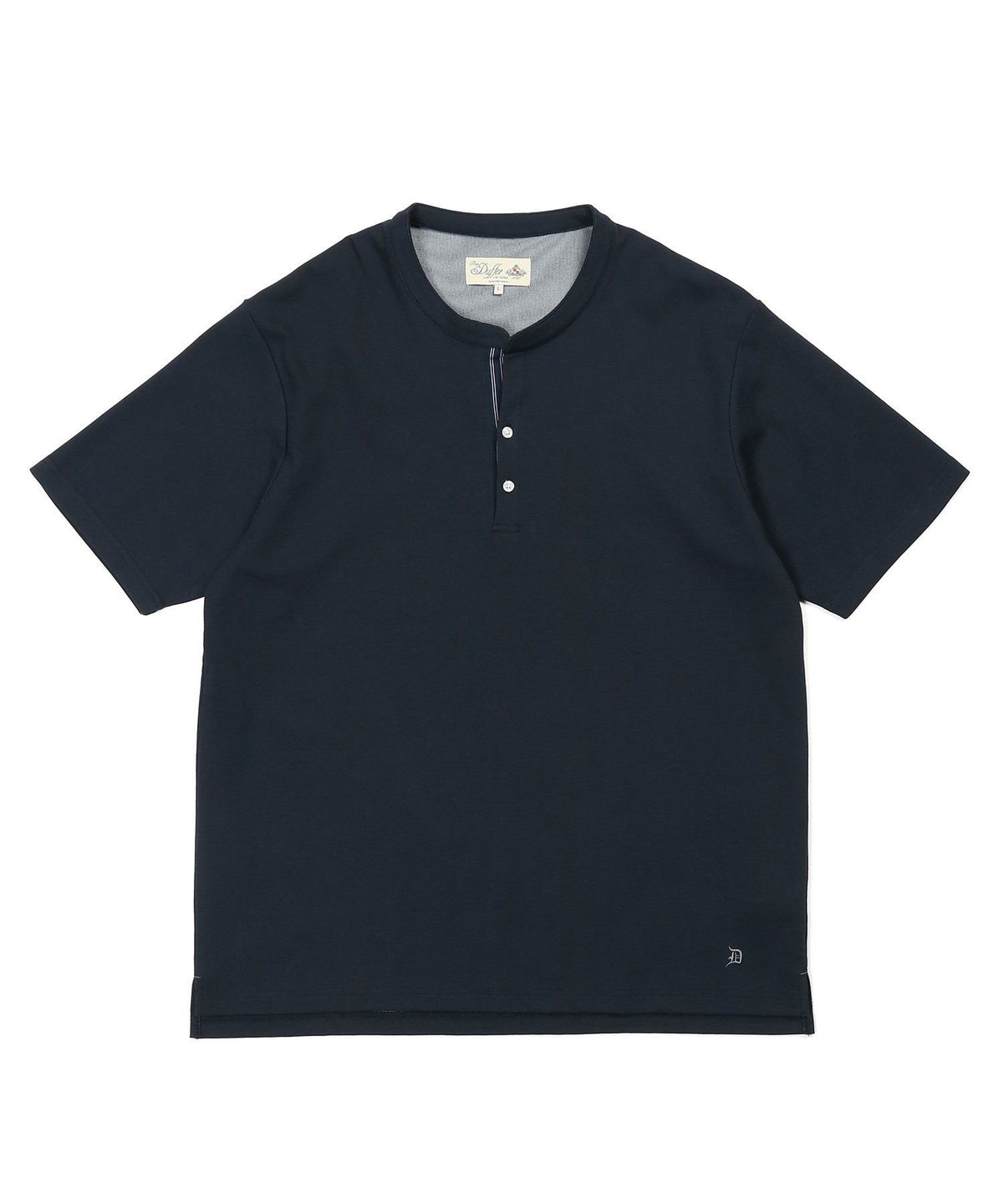 吸水速乾・防シワ クールファイバー Vネック オープンカラー スキッパーTシャツ