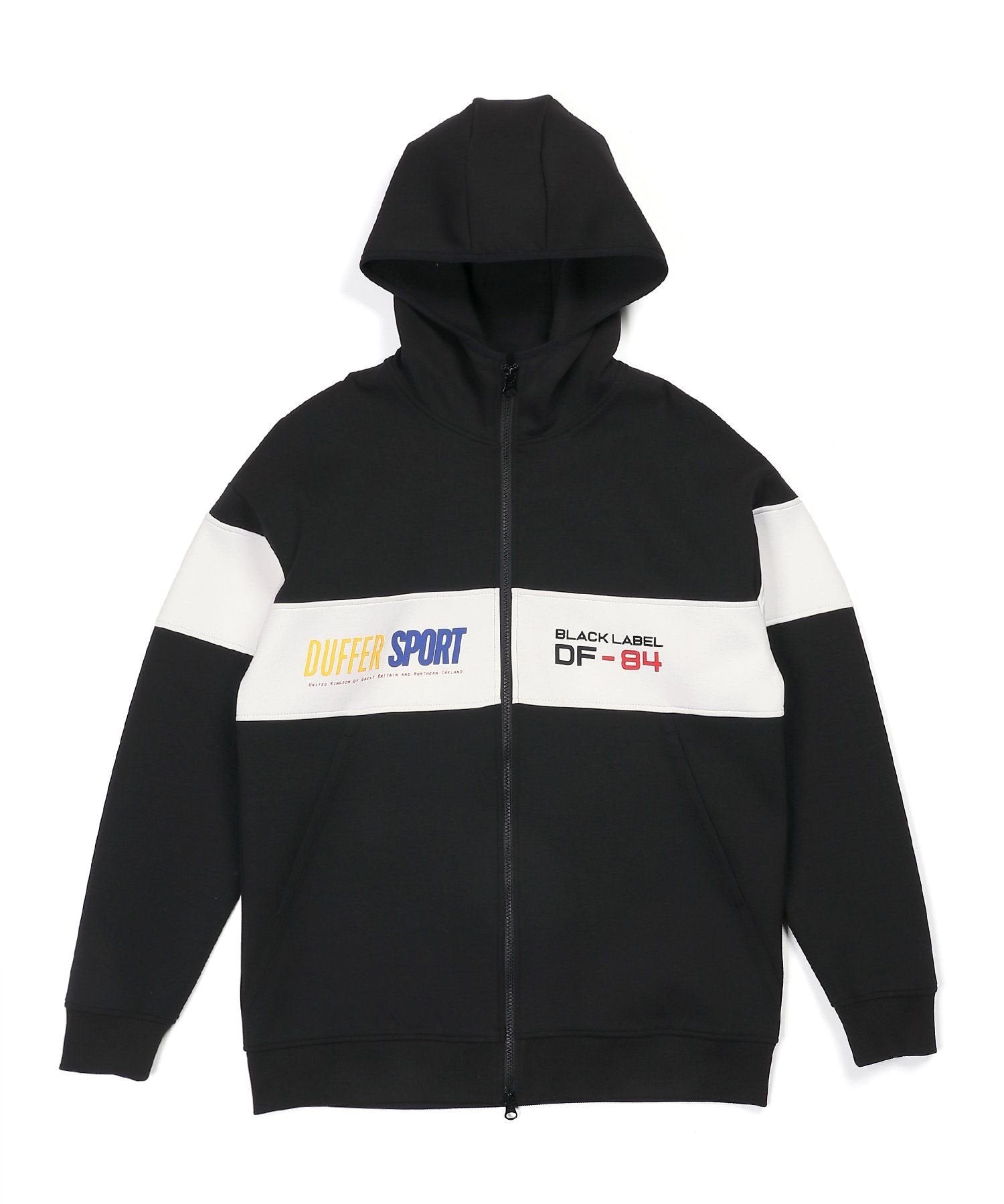 〔BLACK LABEL〕：セットアップ対応 ソロナ スタンドパーカー