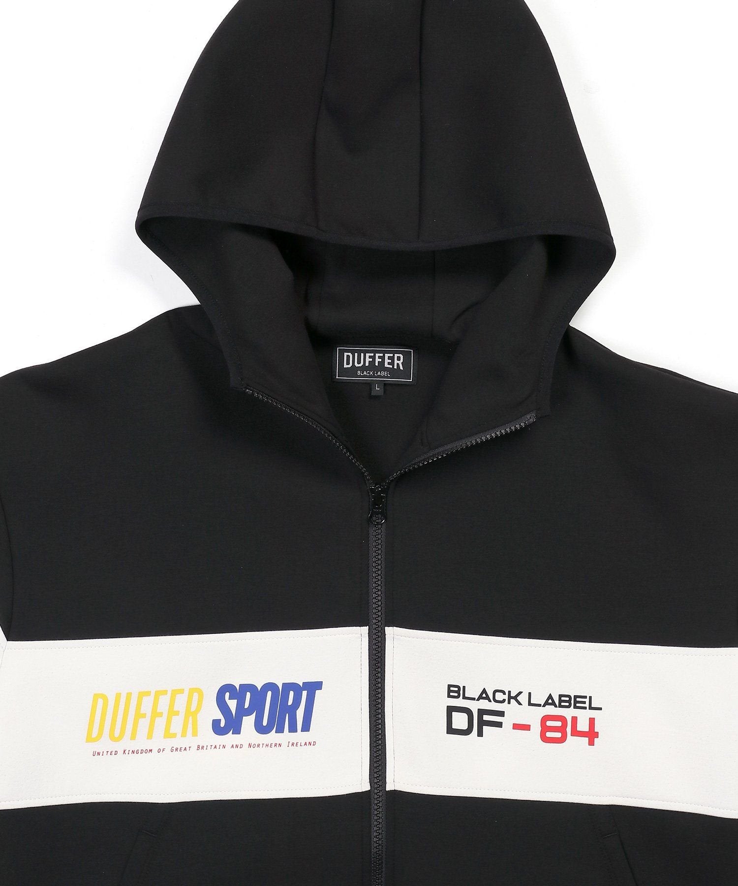 〔BLACK LABEL〕：セットアップ対応 ソロナ スタンドパーカー