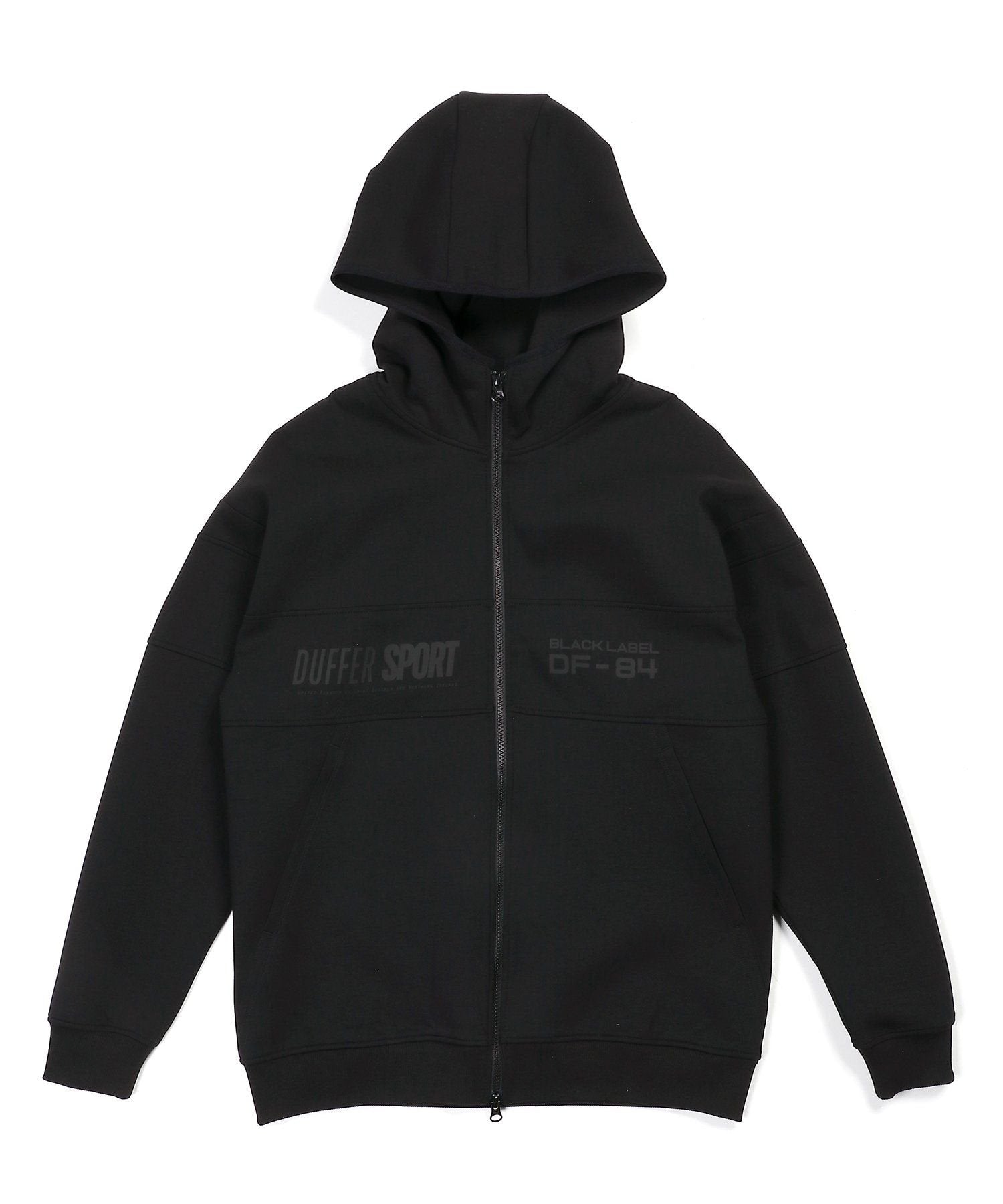 〔BLACK LABEL〕：セットアップ対応 ソロナ スタンドパーカー