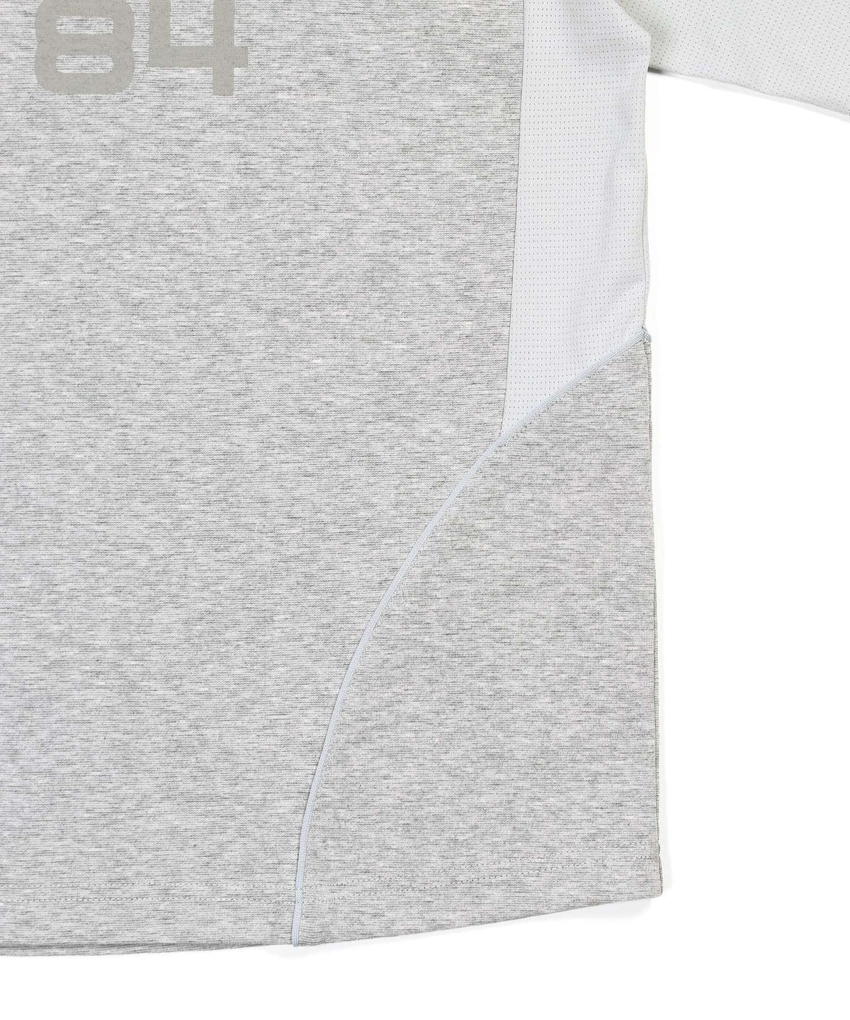 〔BLACK LABEL〕：ソロナポンチ メッシュパネル ゲームTEE