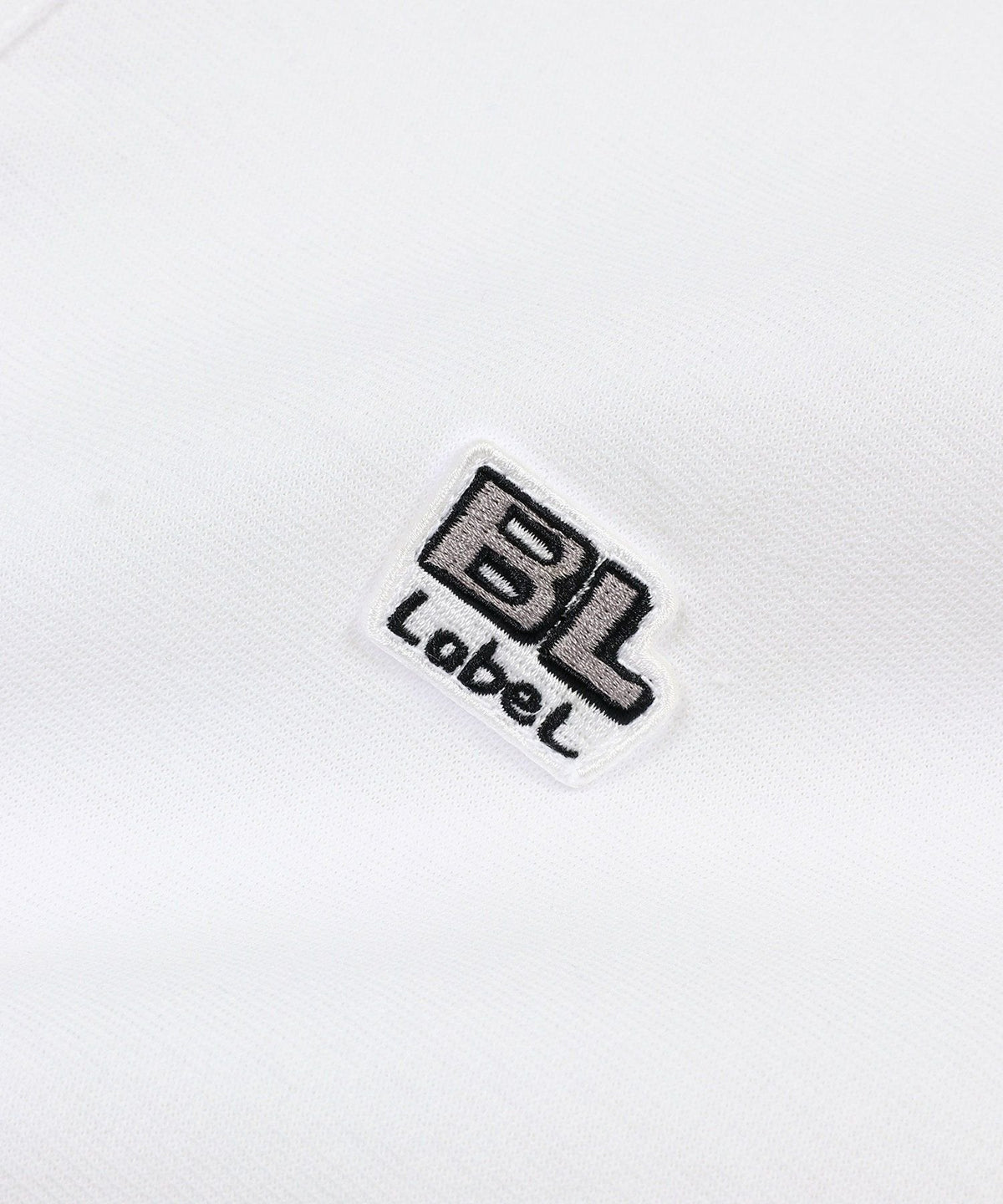 〔BLACK LABEL〕：ソロナポンチ リブ ポロシャツ