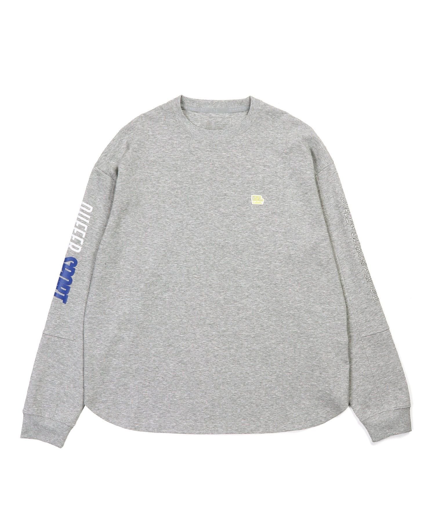 〔BLACK LABEL〕：ソロナポンチ プリント ロングスリーブTEE