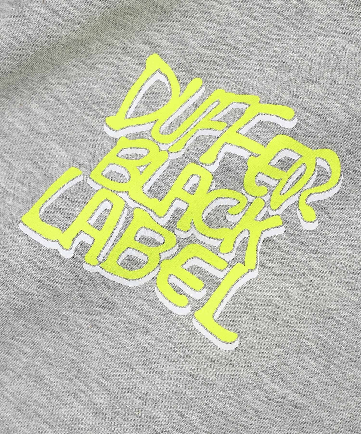 〔BLACK LABEL〕：CVC天竺 速乾 ネオンロゴTEE