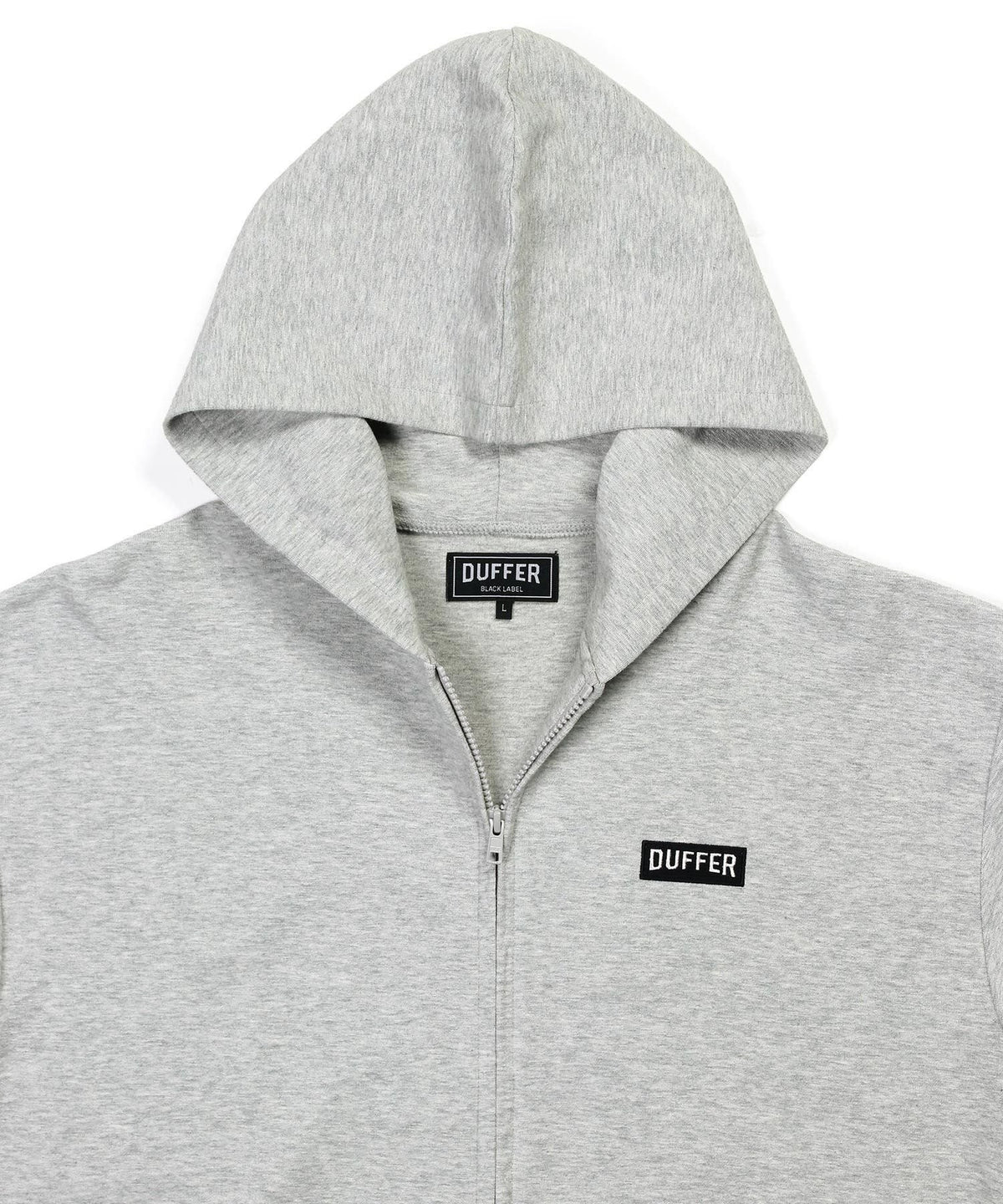 〔BLACK LABEL〕：セットアップ対応 ミニパイル ジップフーディ