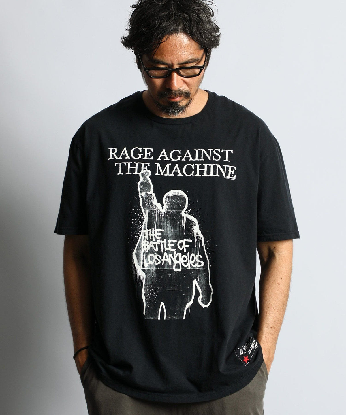 90’s ロックTEE　"RAGE AGAINST THE MACHINE"