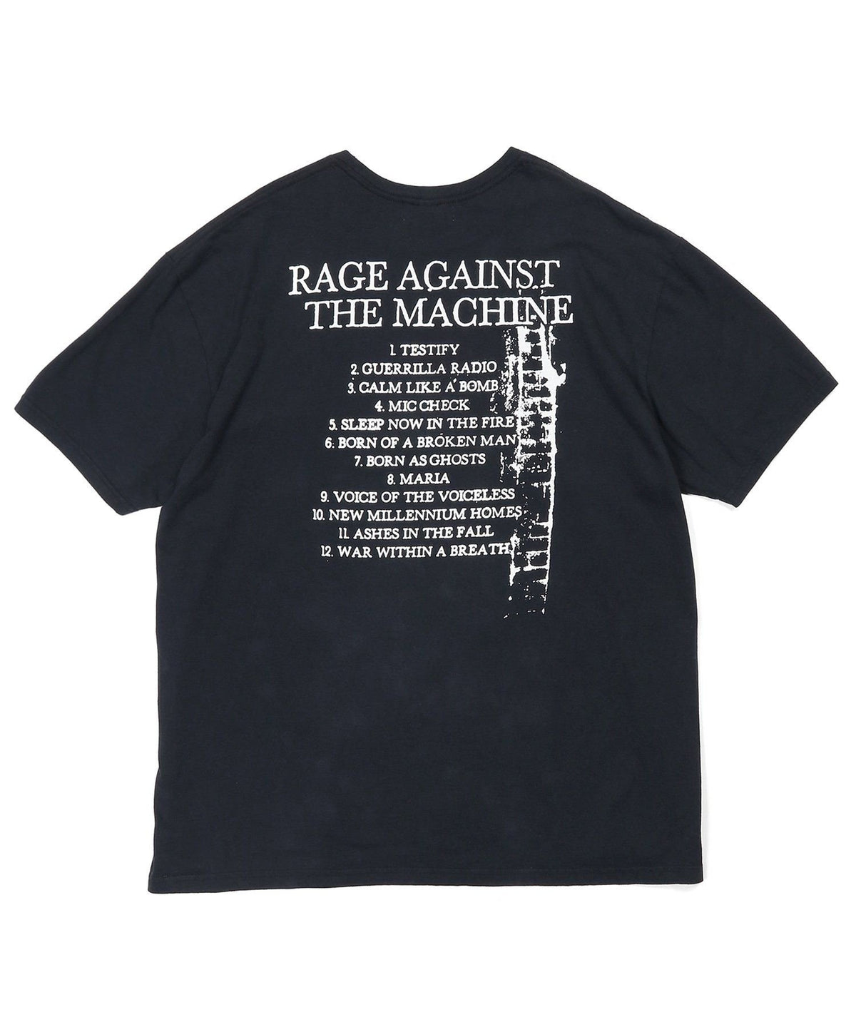 90’s ロックTEE　"RAGE AGAINST THE MACHINE"