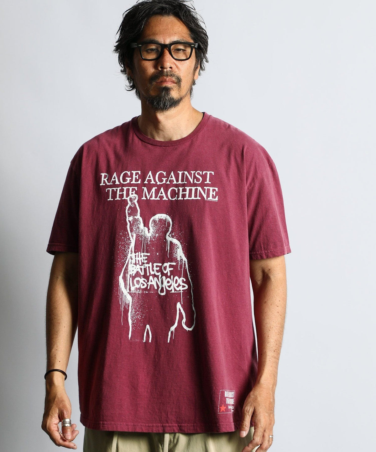 90’s ロックTEE　"RAGE AGAINST THE MACHINE"