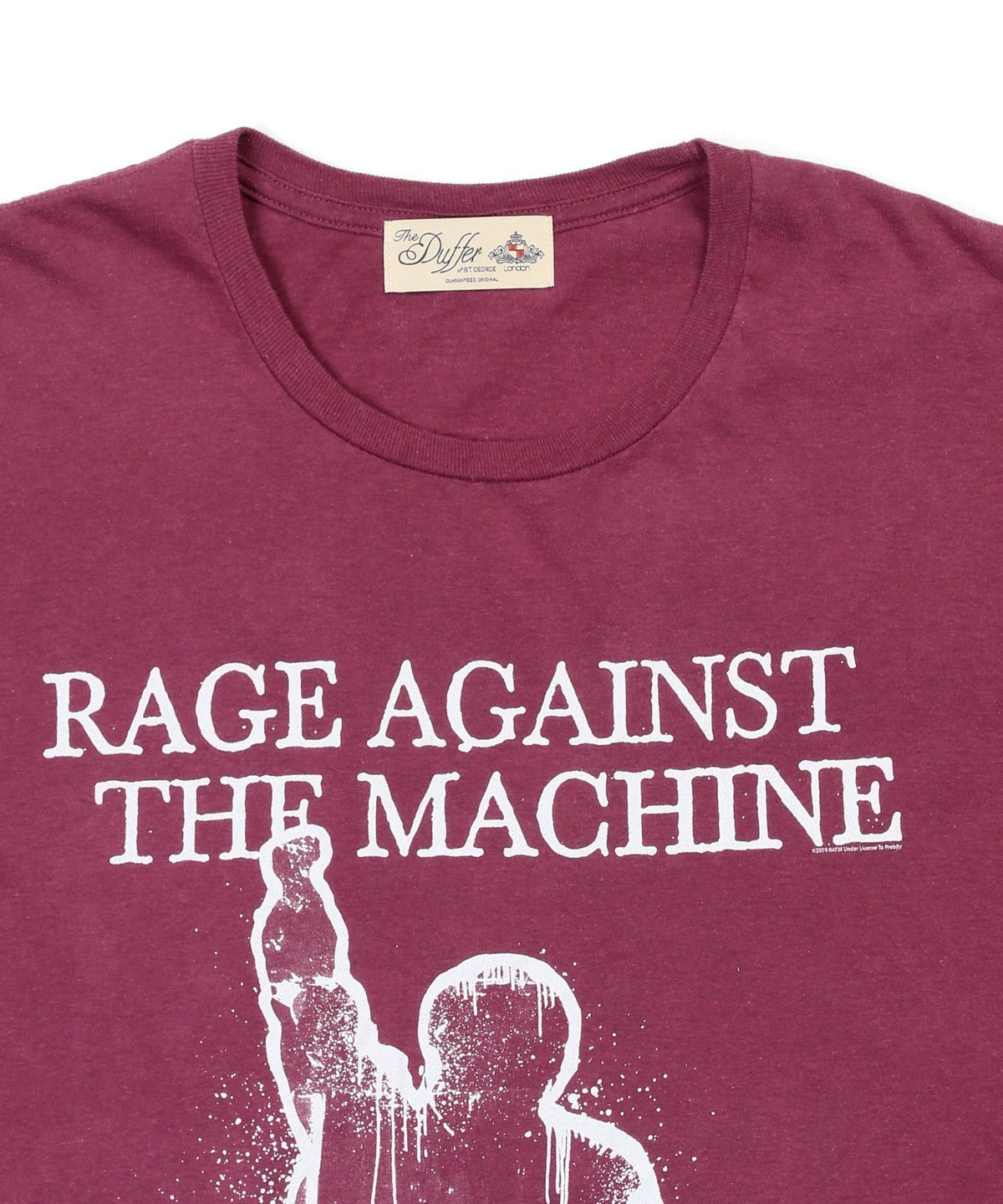 90’s ロックTEE　"RAGE AGAINST THE MACHINE"