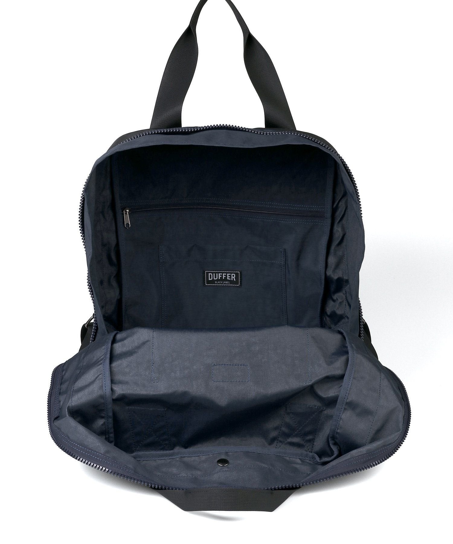 LUCEBER × BLACK LABEL：ルースバー別注 2ウェイ パラシュートバッグ