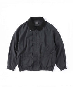 セットアップ対応 コットンナイロン ガーメントダイ フィールドブルゾン