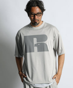〔BLACK LABEL〕：セットアップ対応 ラッセルアスレティック別注 メッシュTシャツ
