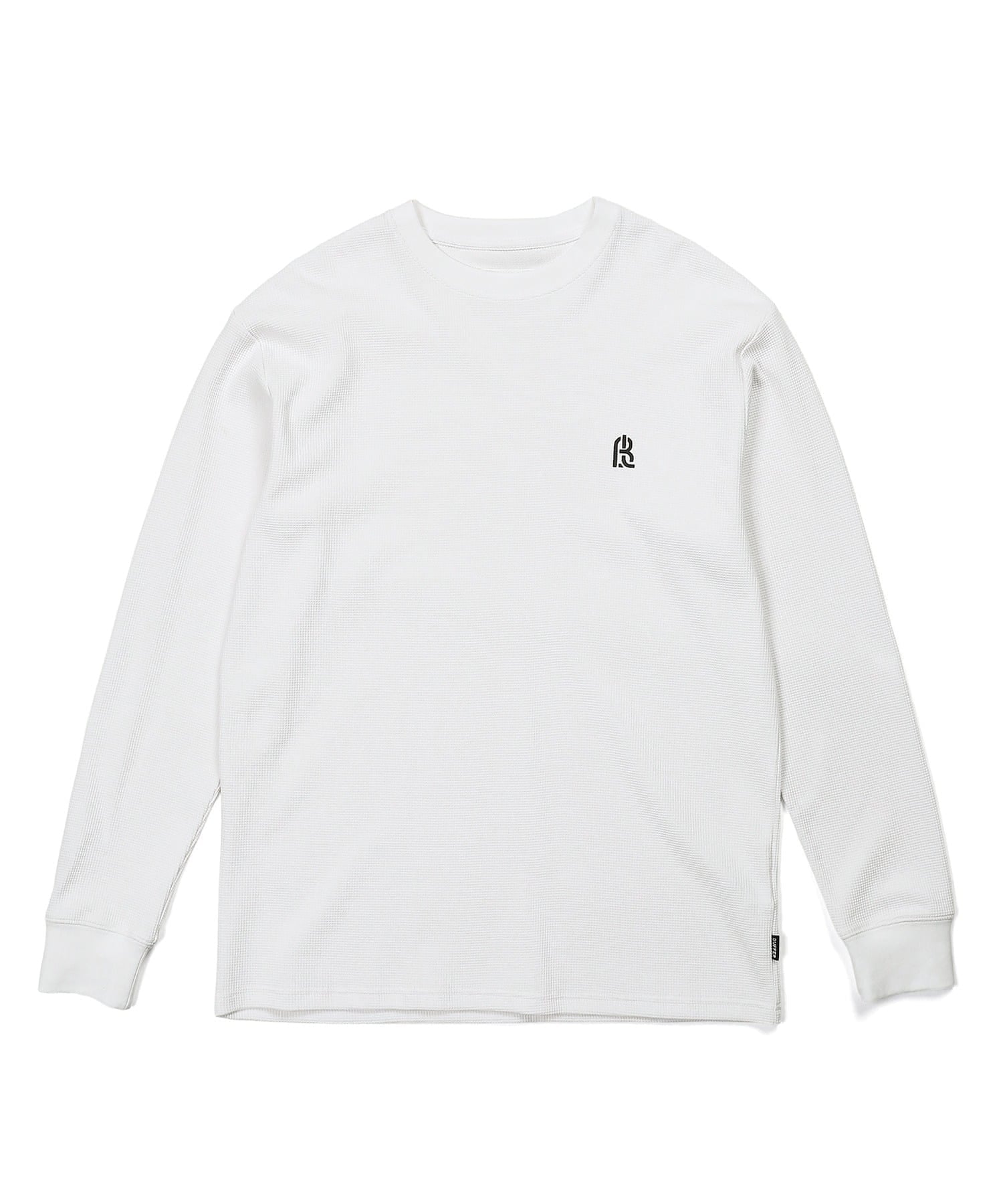 ワッフル素材 ロングスリーブTシャツ ロンT