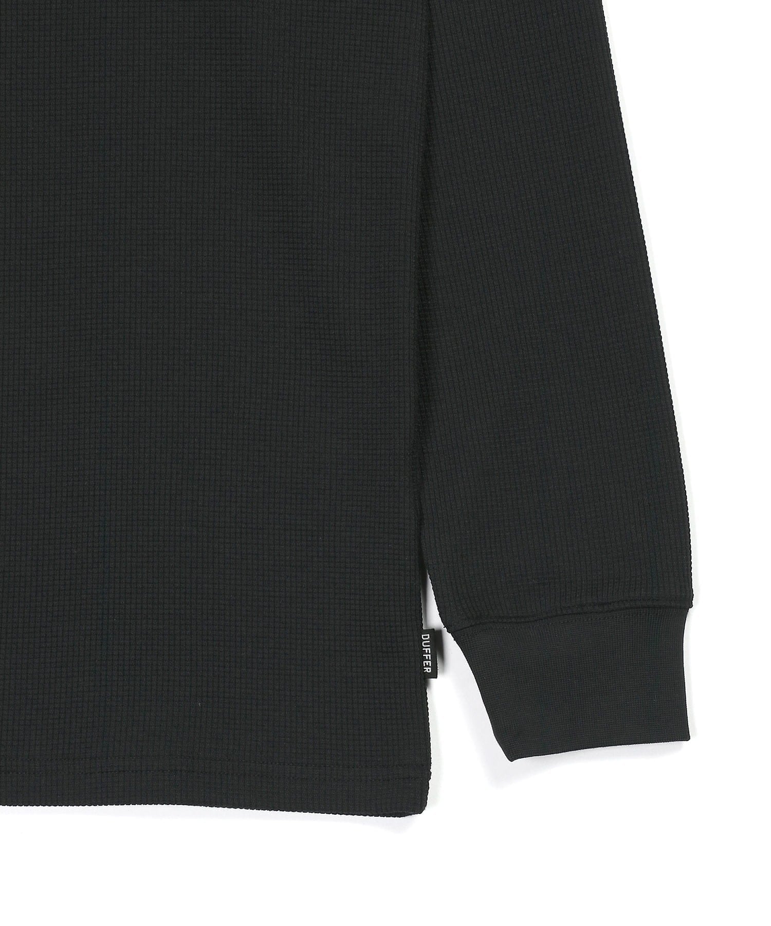 ワッフル素材 ロングスリーブTシャツ ロンT