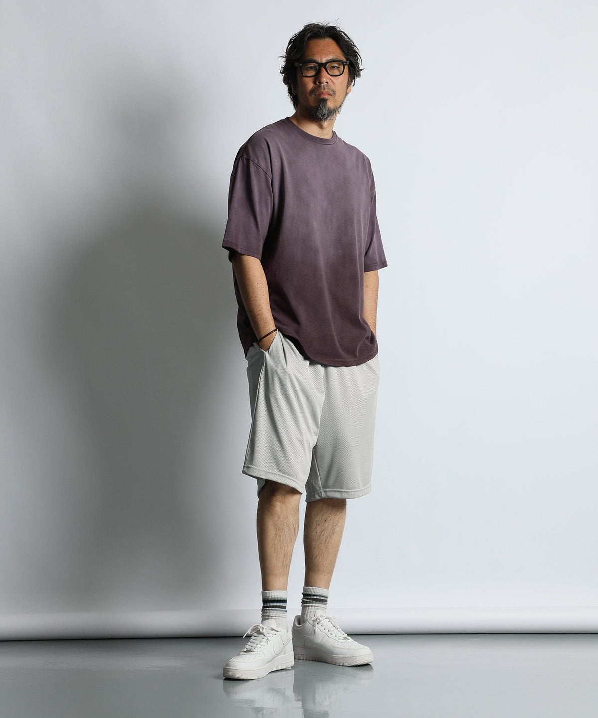 〔BLACK LABEL〕：ラッセルアスレティック別注 ガーメントダイTEE