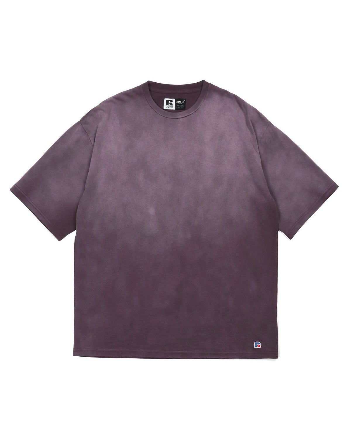 〔BLACK LABEL〕：ラッセルアスレティック別注 ガーメントダイTEE