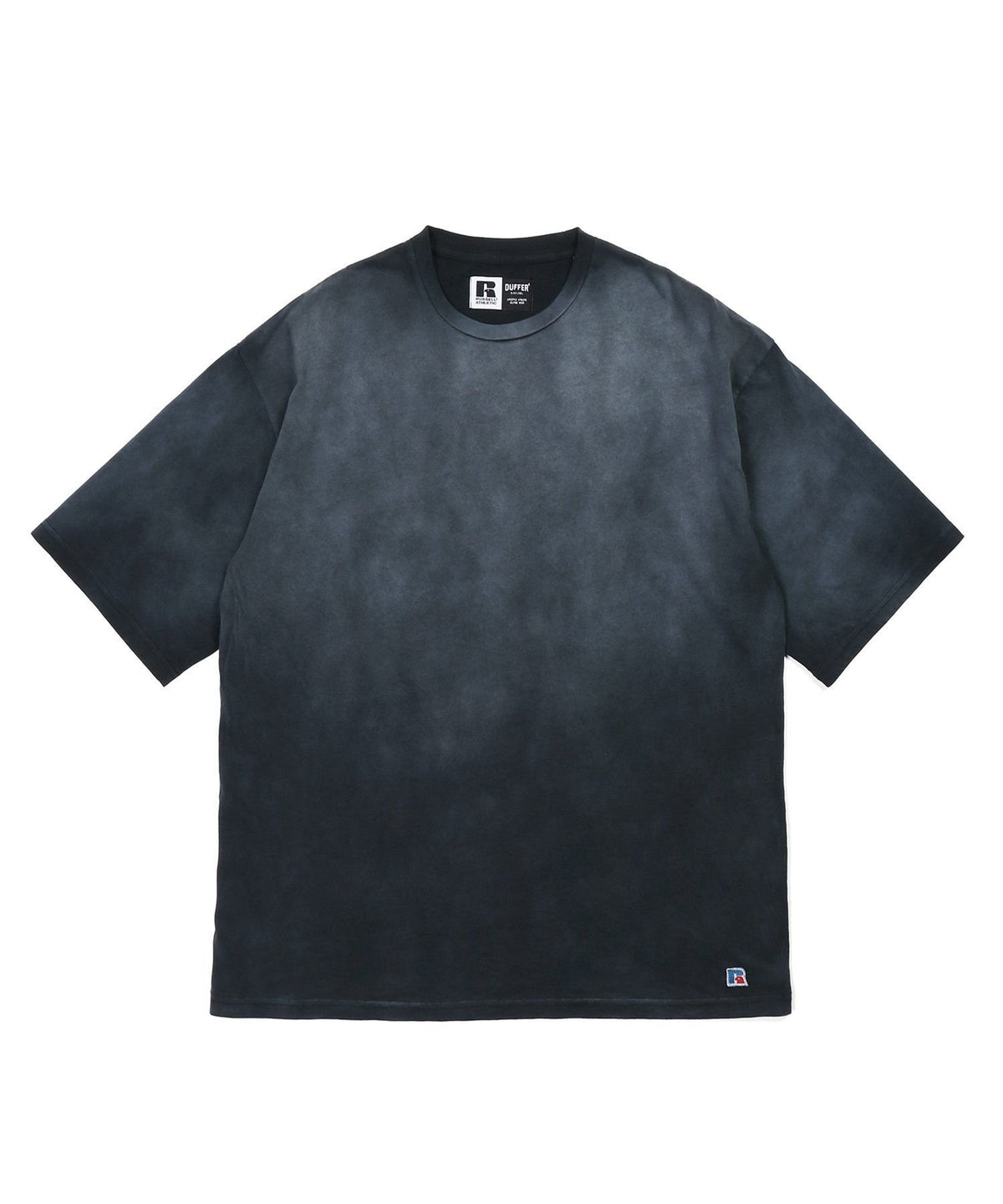 〔BLACK LABEL〕：ラッセルアスレティック別注 ガーメントダイTEE