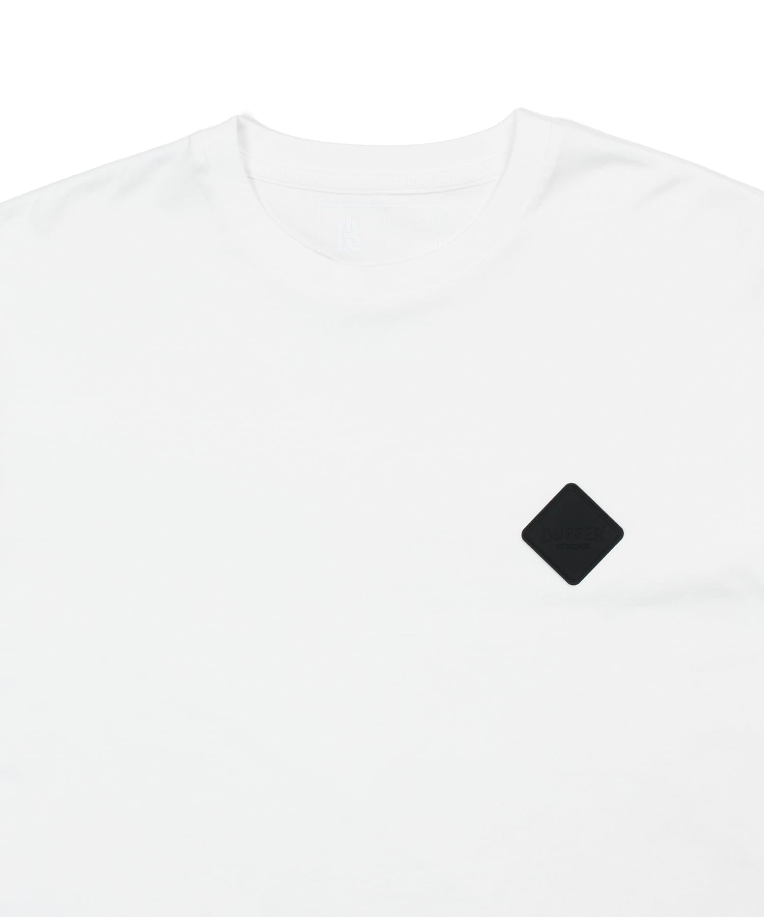 BLACK LABEL〕：速乾 コットンポリエステル天竺 ベーシック長袖Tシャツ