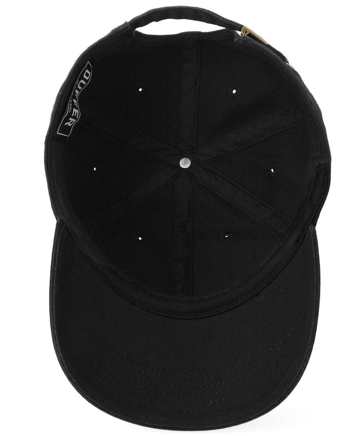 〔BLACK LABEL〕：6パネル ローキャップ BBキャップ