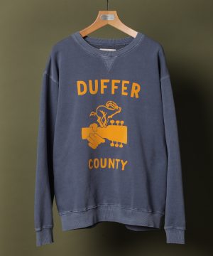Duffer Iconic Archive： ヴィンテージ加工スウェット