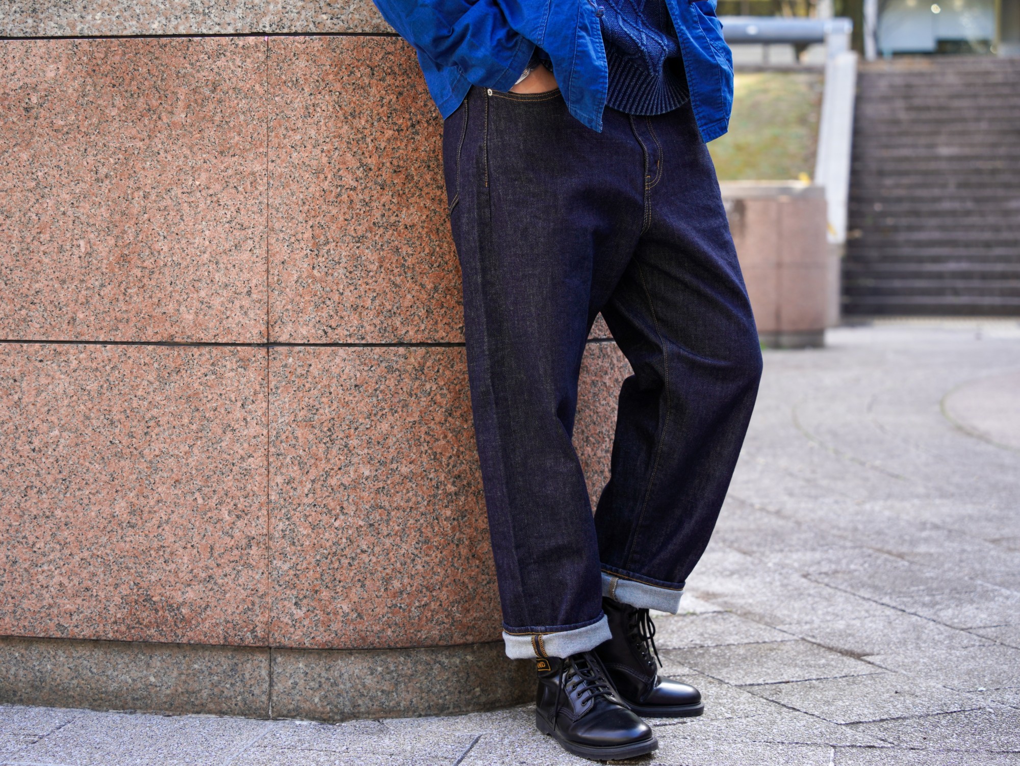INDIGO LABEL】ワークスタイル【CHINA JACKET】 – The DUFFER of St 