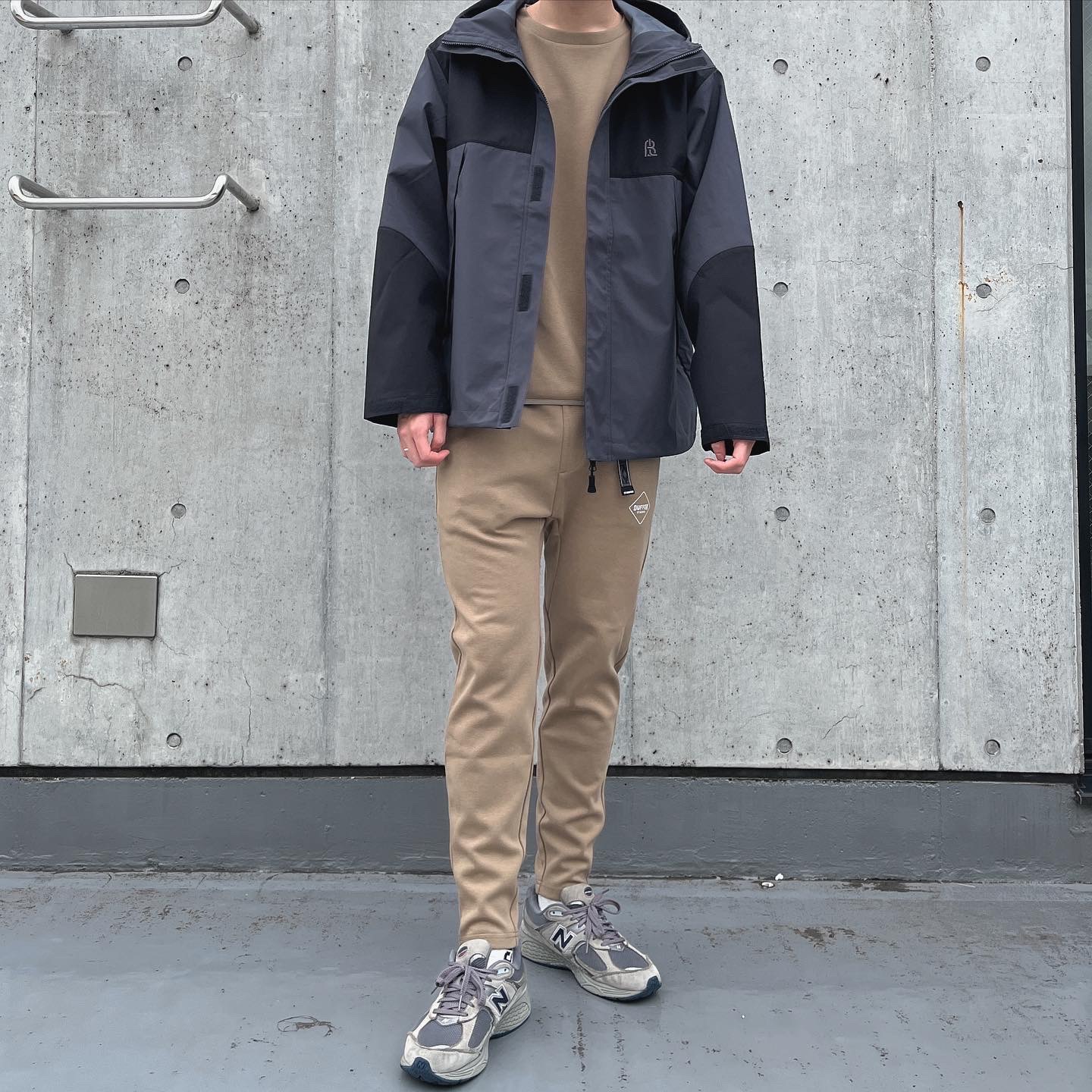 極美品 DUFFER BLACK LABEL ダウンジャケット 撥水加工