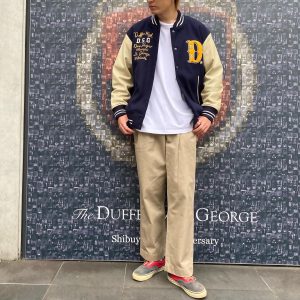 DUFFER ダファー タックワイドチノ L 日本製 DUFFER ダファー タックワイドチノ L 日本製 The DUFFER of ST