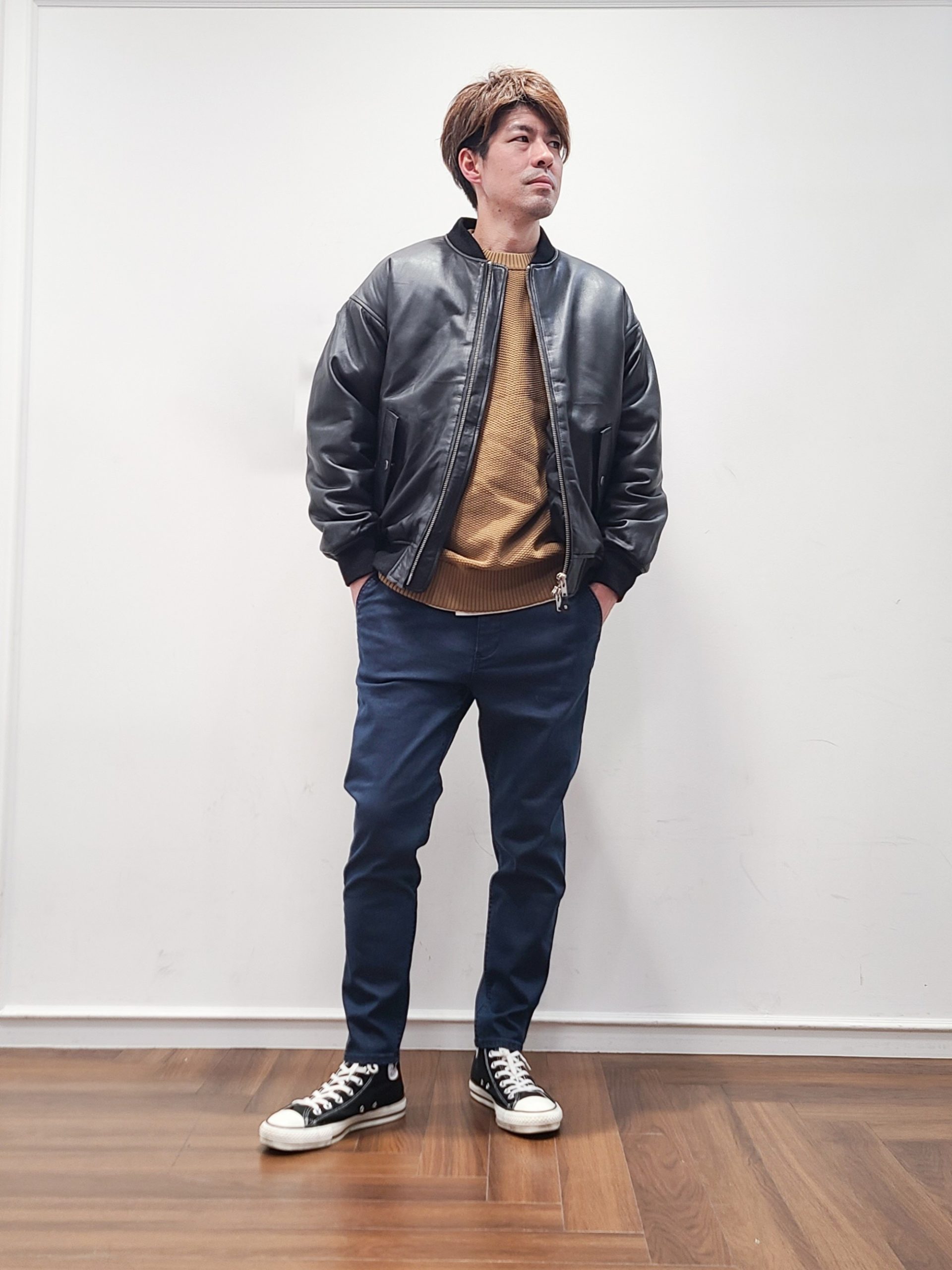 24AW】レザーMA-1コーデ【LEATHER】 – The DUFFER of St.GEORGE
