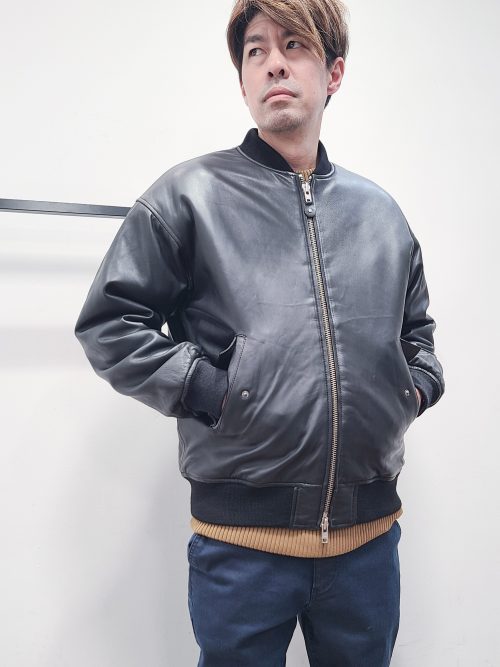 24AW】レザーMA-1コーデ【LEATHER】 – The DUFFER of St.GEORGE