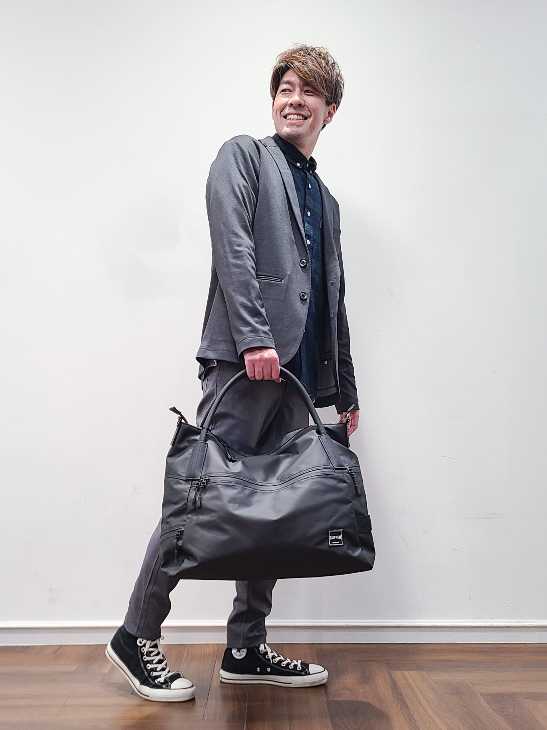The DUFFER of ST.GEORGE MA-1 ロング丈 ジャケット ラムレザー 中綿MA-1ジャケット ｜The DUFFER of St.GEORGE