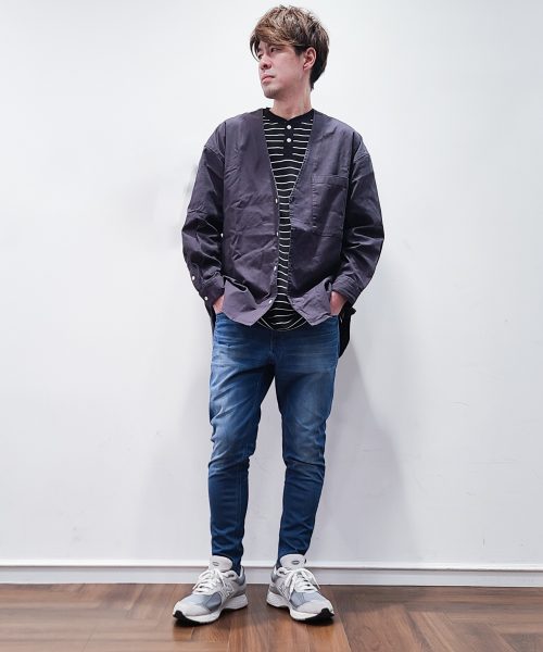 【25SS】ボーダーヘンリーコーデ【DENIM】
