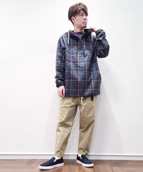 【25SS】マドラスチェックシャツパーカーコーデ【CHECK】