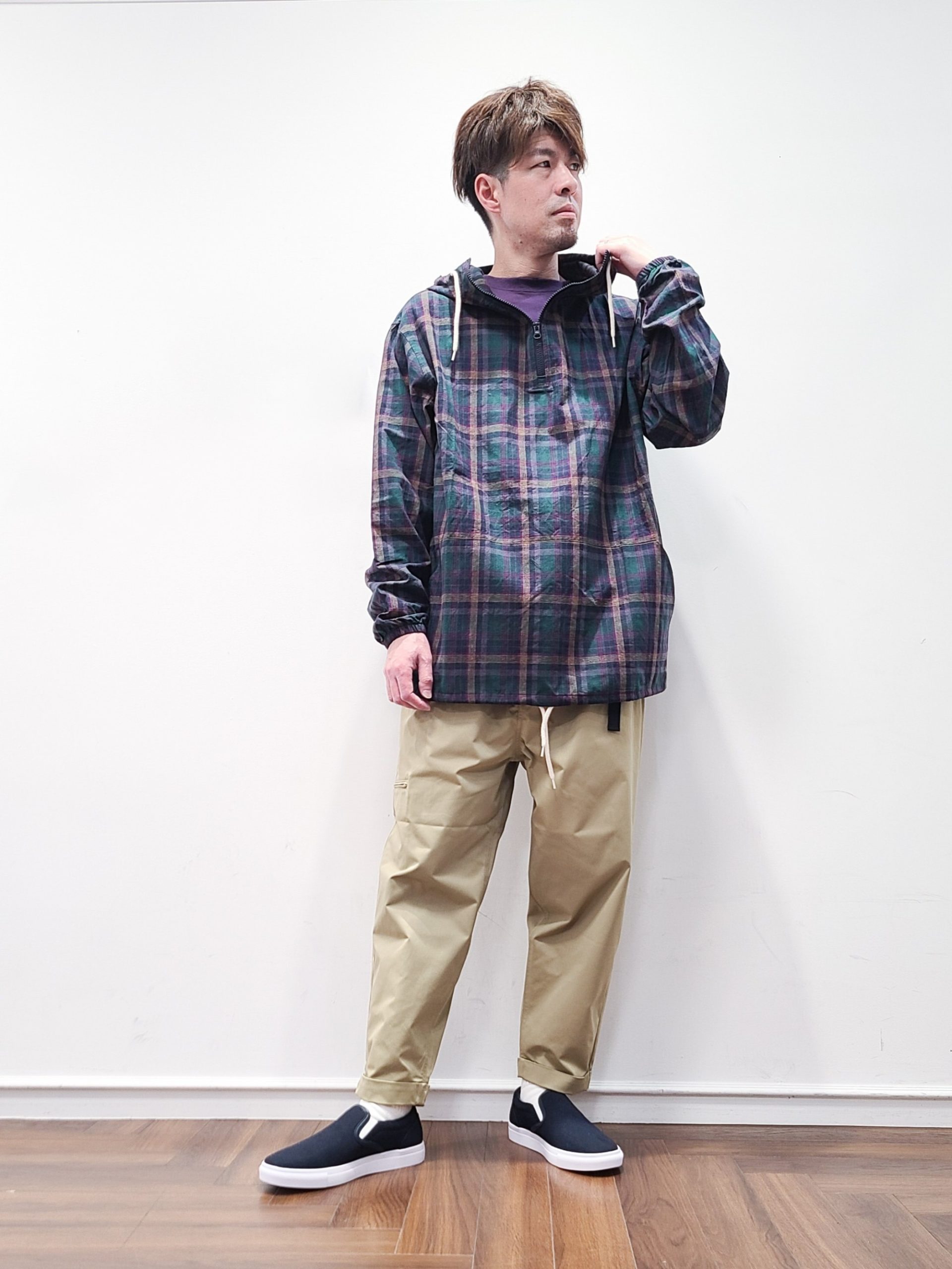 25SS】マドラスチェックシャツパーカーコーデ【CHECK】 – The DUFFER