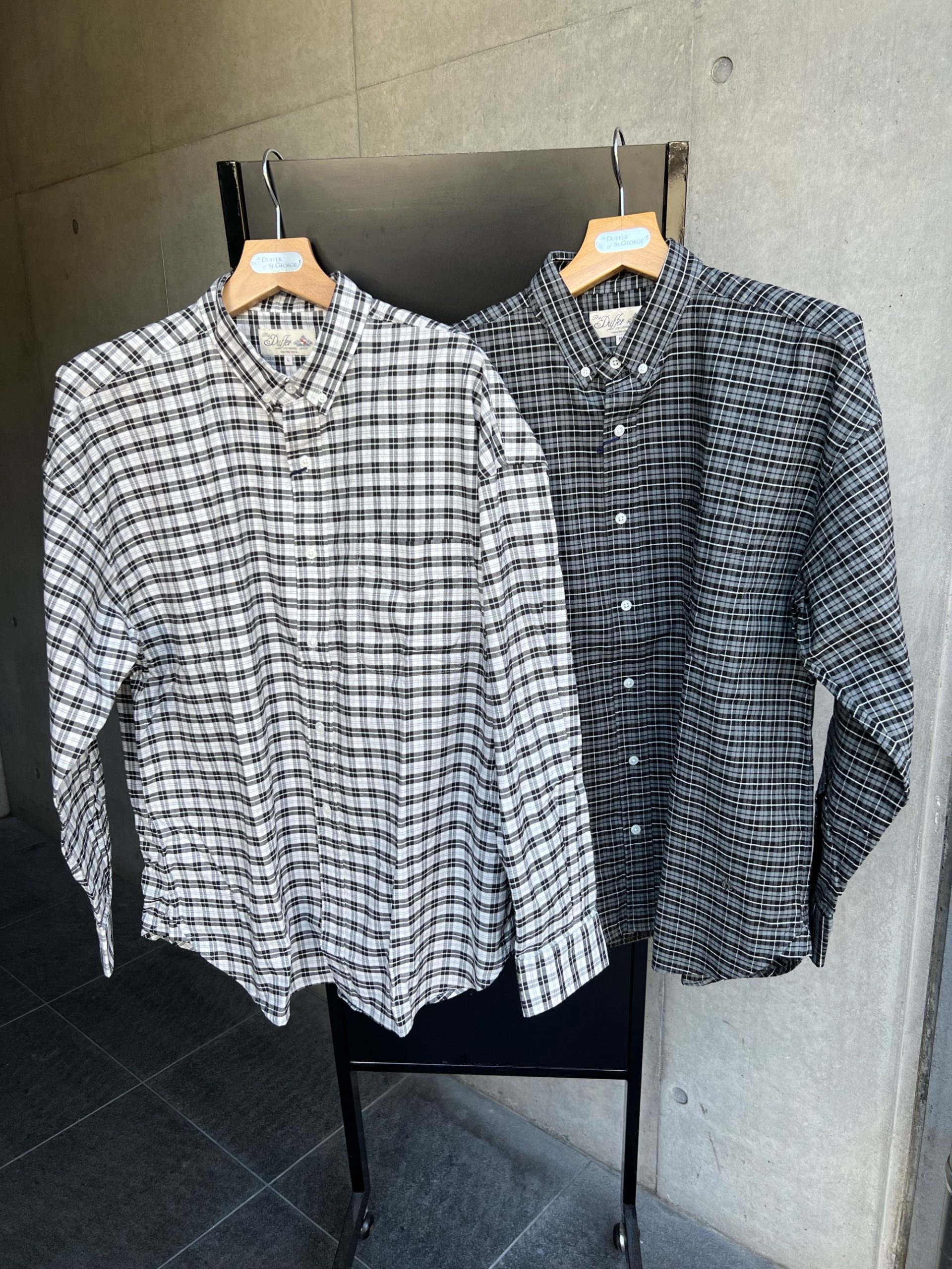オックスチェックシャツ。 – The DUFFER of St.GEORGE｜Official