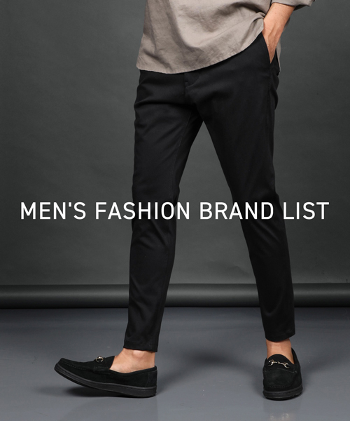 MEN’S FASHION BRAND LISTに掲載頂きました