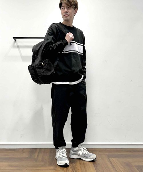 【25SS】ラインニットスポーティスタイル【BLACKLABEL】