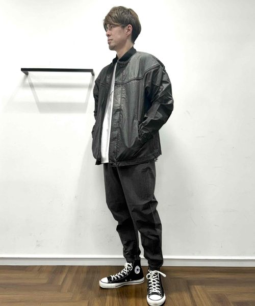 【25SS】リップストップセットアップコーデ【GRAY】