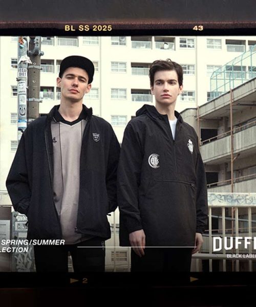【ZOZOTOWN】DUFFER BLACK LABEL！