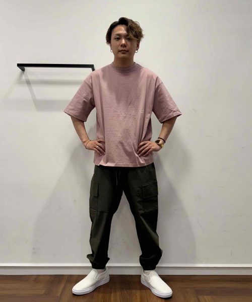 【25SS】カーゴパンツリラックススタイル【Pink】