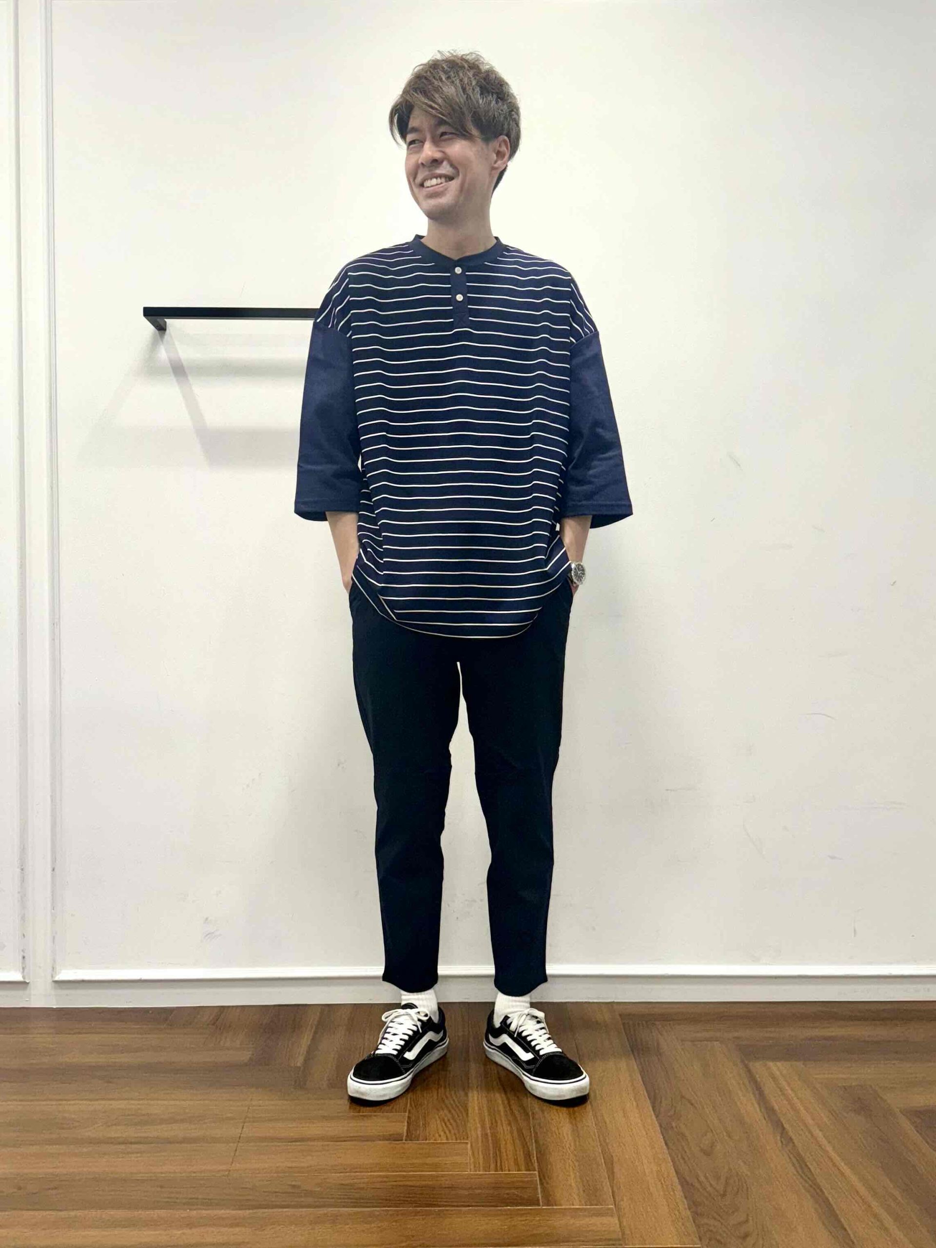 25SS】大人ボーダーコーデ【NAVY】 – The DUFFER of St.GEORGE