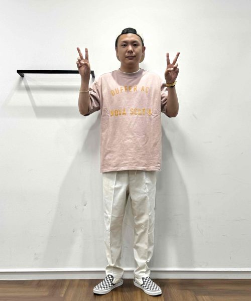 【25SS】アーカイブTシャツコーデ【LIGHTPINK】