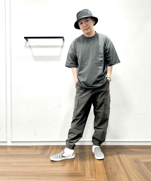【25SS】バケットハットストリートスタイル【GRAY】